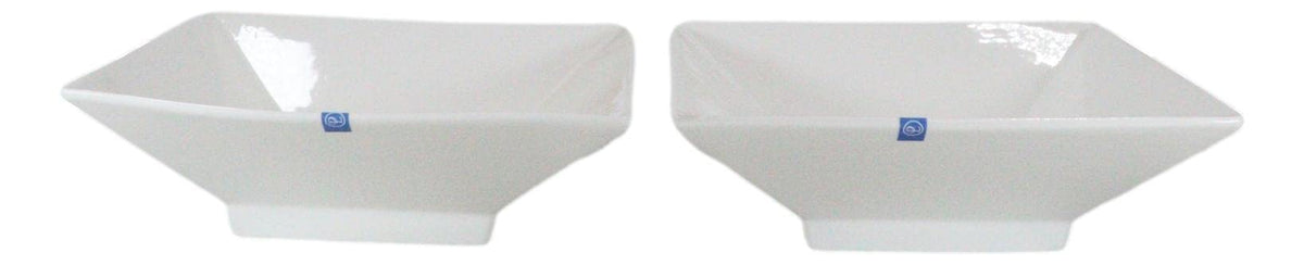 Porcelain Square Bowls 35oz Dishwasher And Microwave Safe L751623
