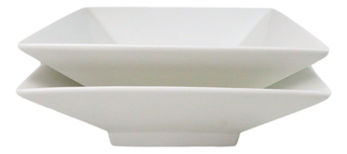 Porcelain Square Bowls 35oz Dishwasher And Microwave Safe L751623