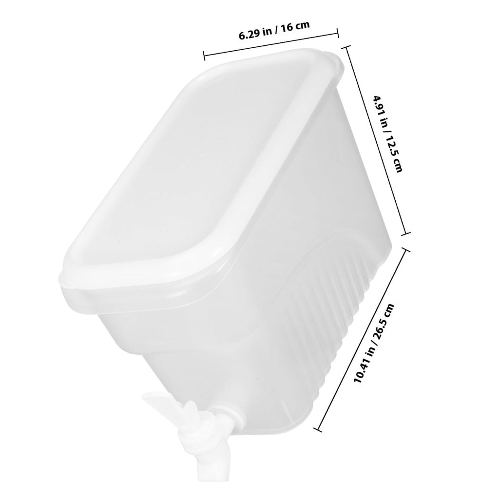 3.5L Plastic Beverage Dispenser with Faucet M452