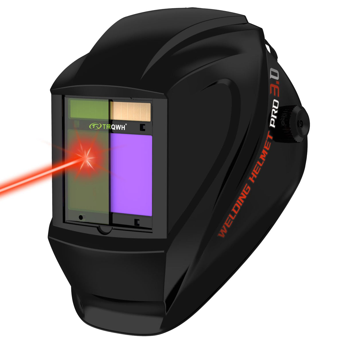 Auto Darkening Welding Helmet OD10+ Large Viewing Protective Mask X2446