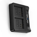 18W PD LCD USB Dual Battery Charger L399