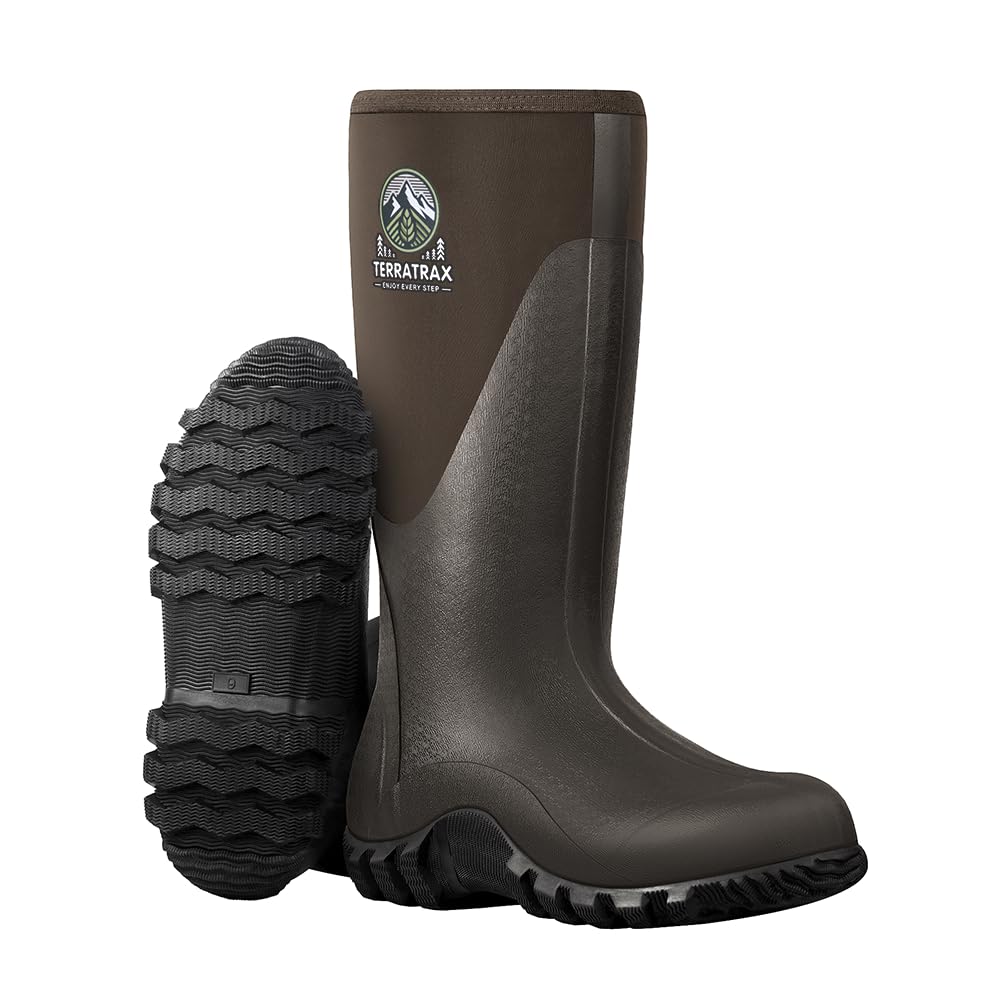 Men's Waterproof 6mm Neoprene Rubber Boots G67227