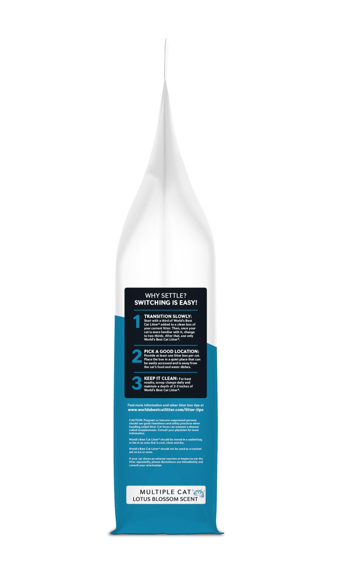 Scented Odor Control Cat Litter 32 lb Bag D37942