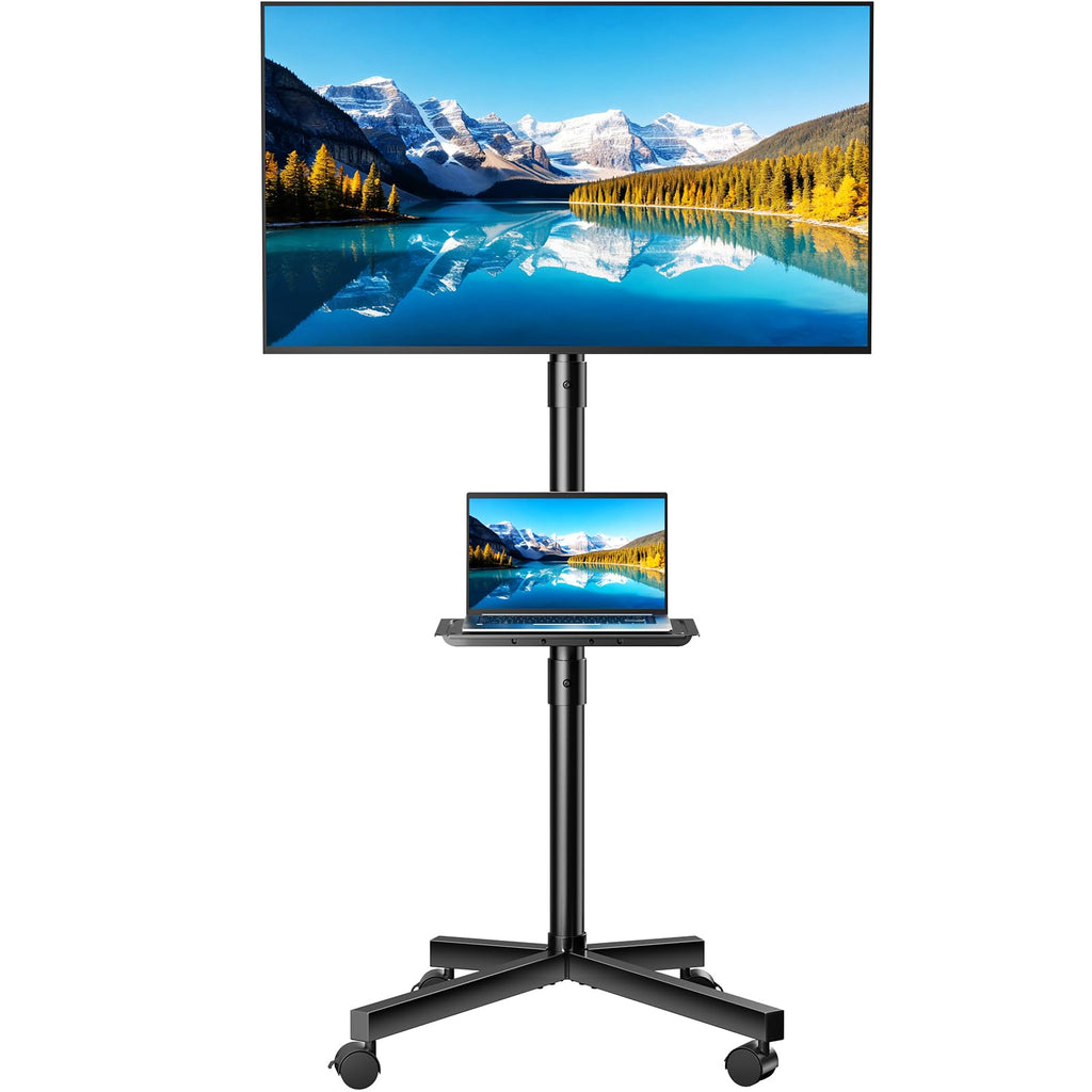 Rolling TV Stand with Wheels for 23-60 Inch Screen T484114