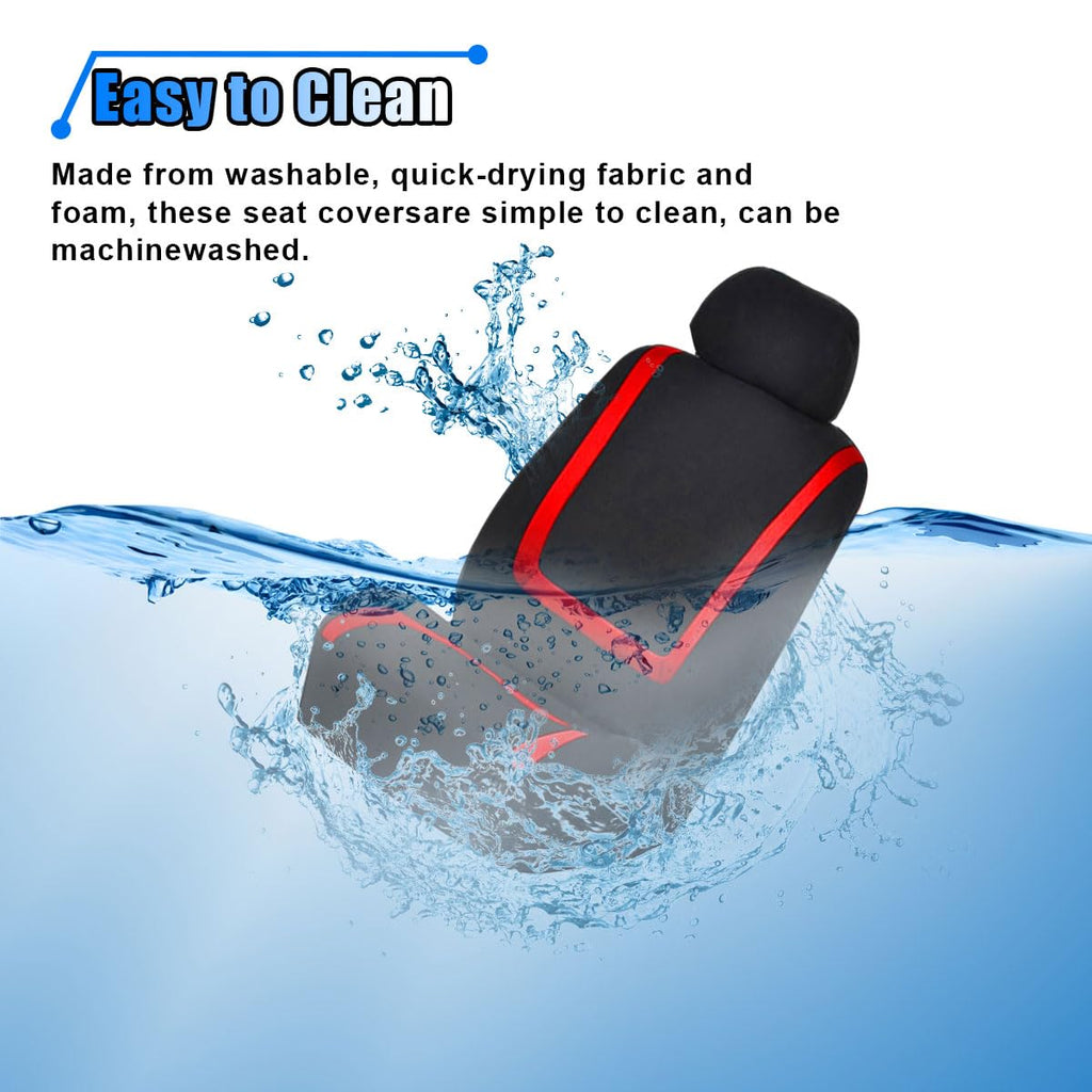 2 Pack Breathable Car Seat Covers O9287