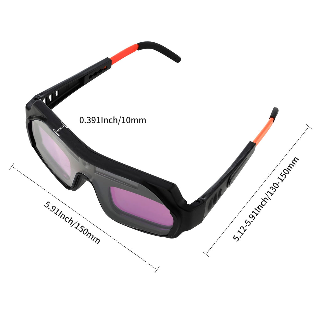 Auto Darkening Welding Glasses U190547