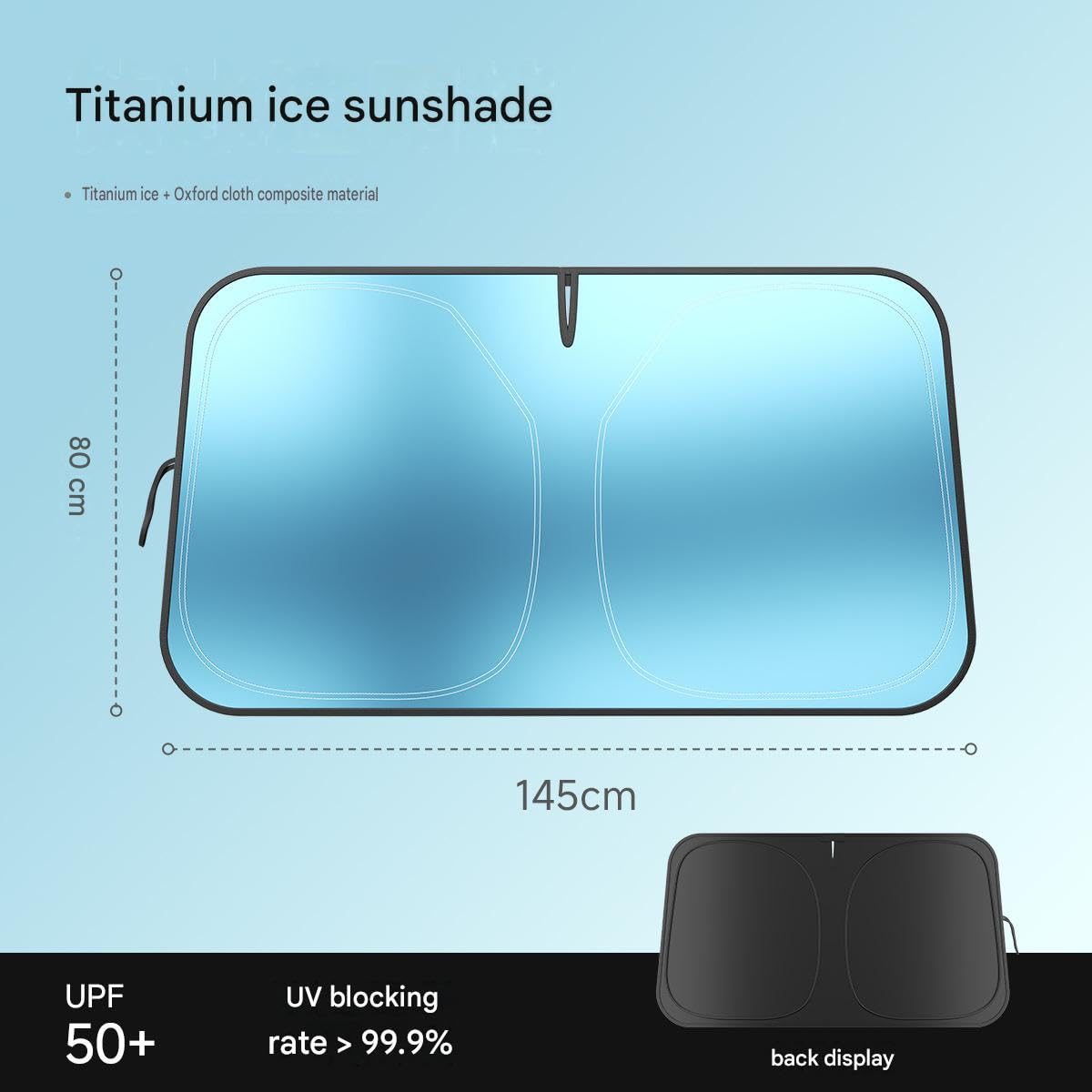 Front Window Sunshade Reflective Foldable Y70285