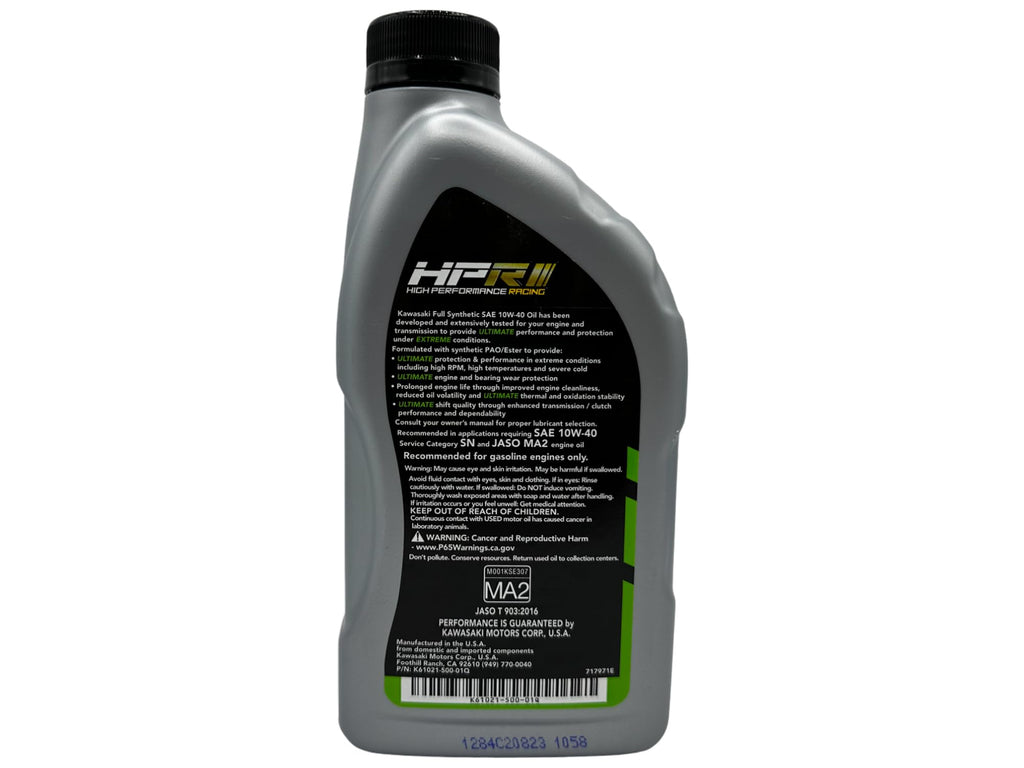 4PK Full-Synthetic 10W-40 Oil O484695