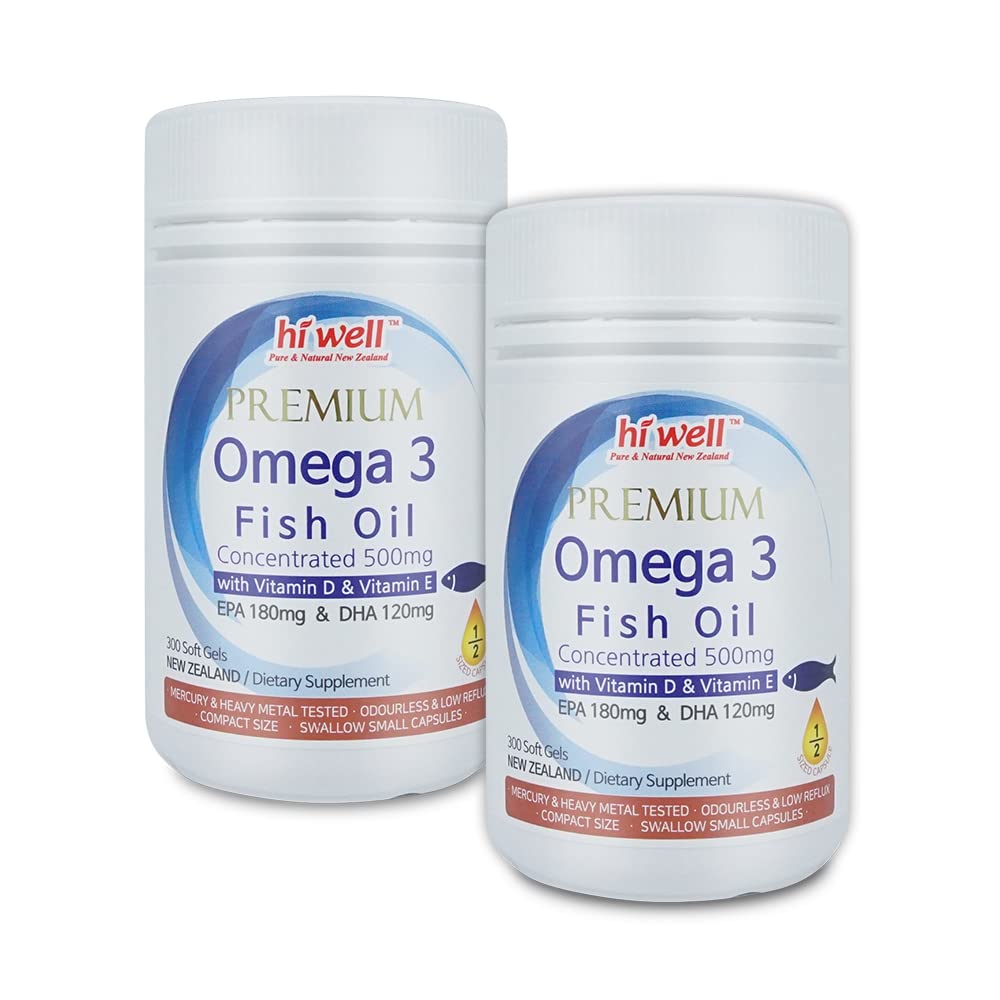 Omega 3 Fish Oil 500mg Softgels J346079