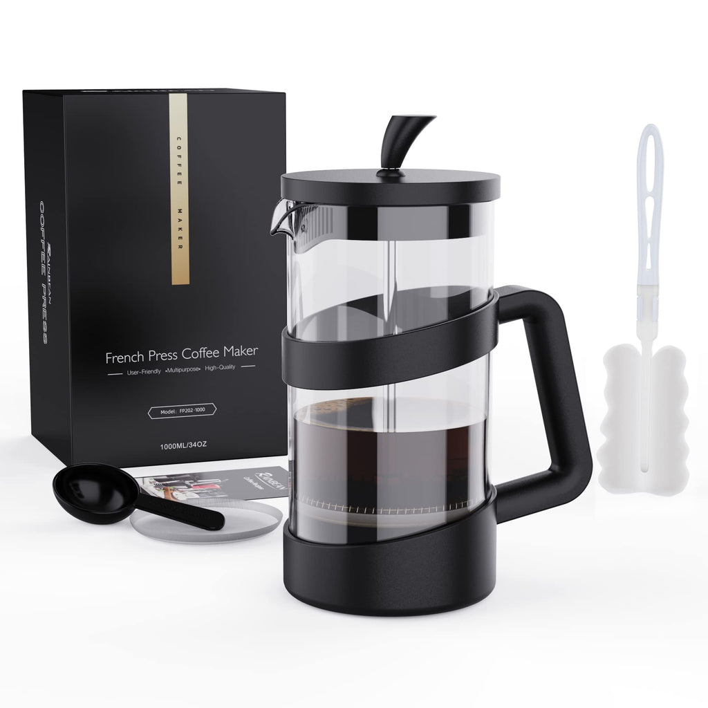 34 oz Glass French Press Coffee Maker G45459