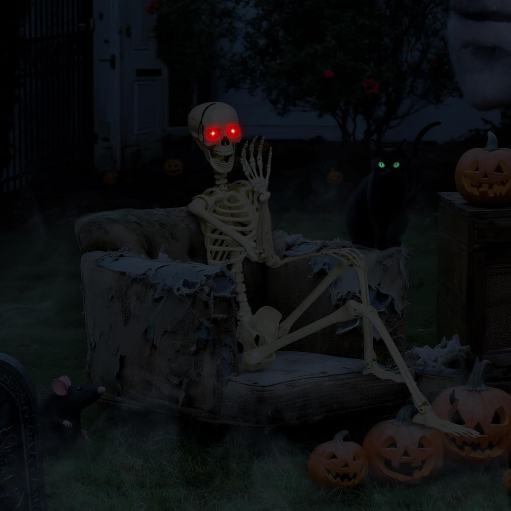 5.4Ft Posable Skeleton K10343