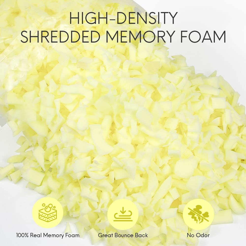 5LBS Shredded Memory Foam Bean Bag Filler I691