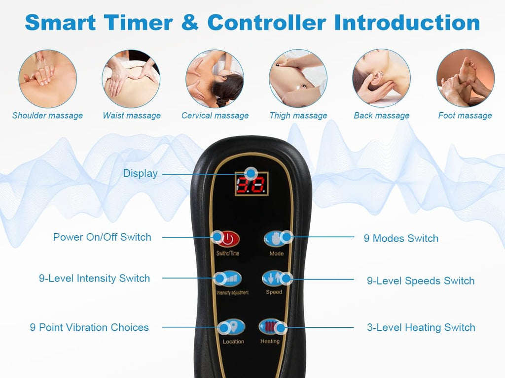 Full Body Massage Mat with Heat E700011