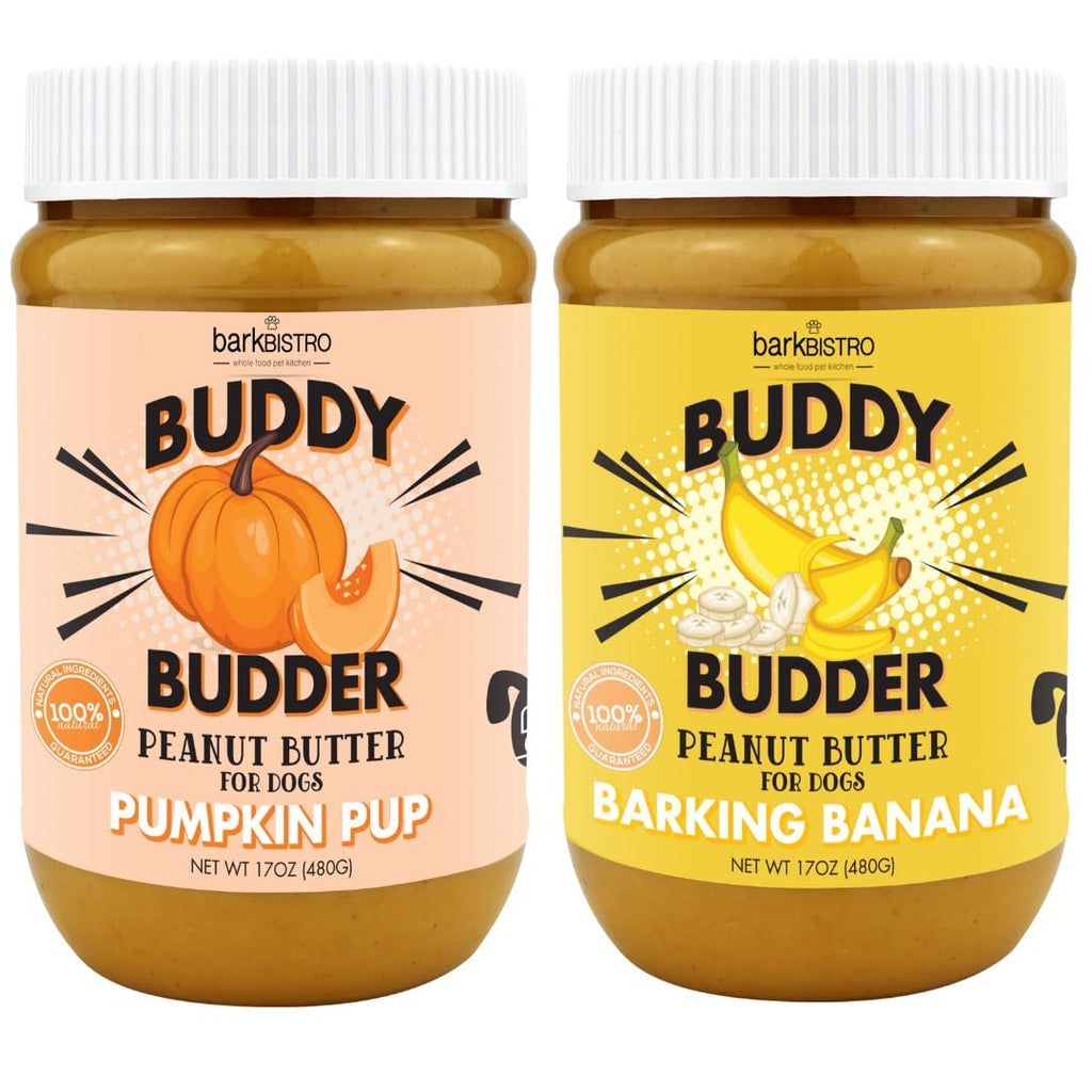 100% All Natural Dog Peanut Butter Set of 2 17oz T829