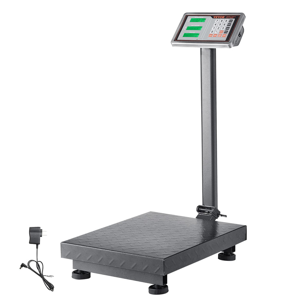 660 lbs Stainless Steel Digital Platform Scale E654368