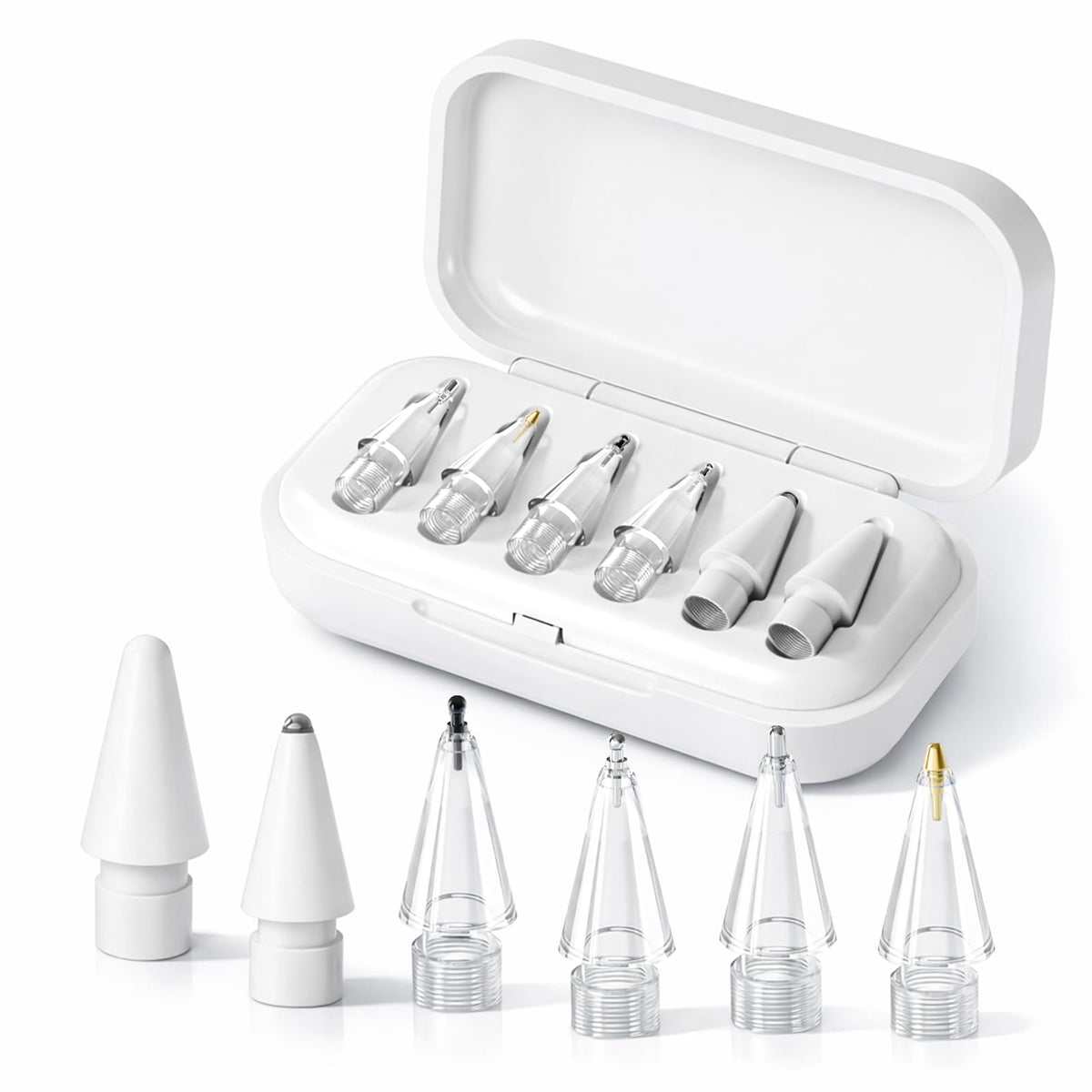 6 Pack White Pencil Tips for Apple Pencil Z955681