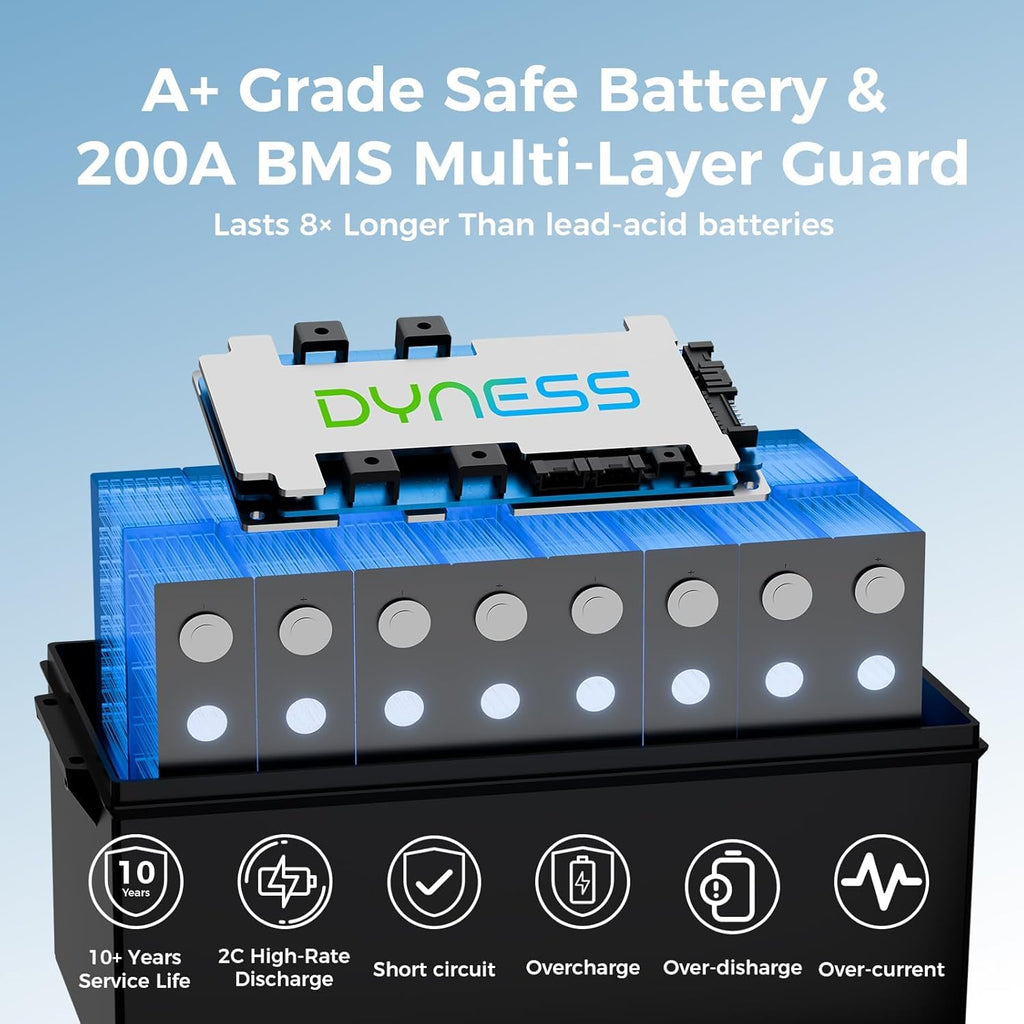 48V 100Ah Lithium Golf Cart Battery with Charger L536
