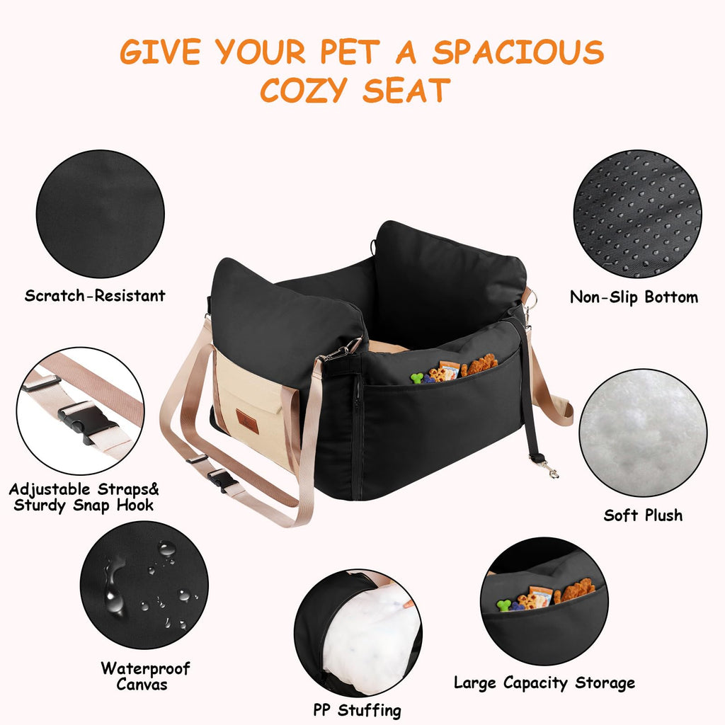 Dog Car Seat for Small Dogs Under 25 lbs D193950