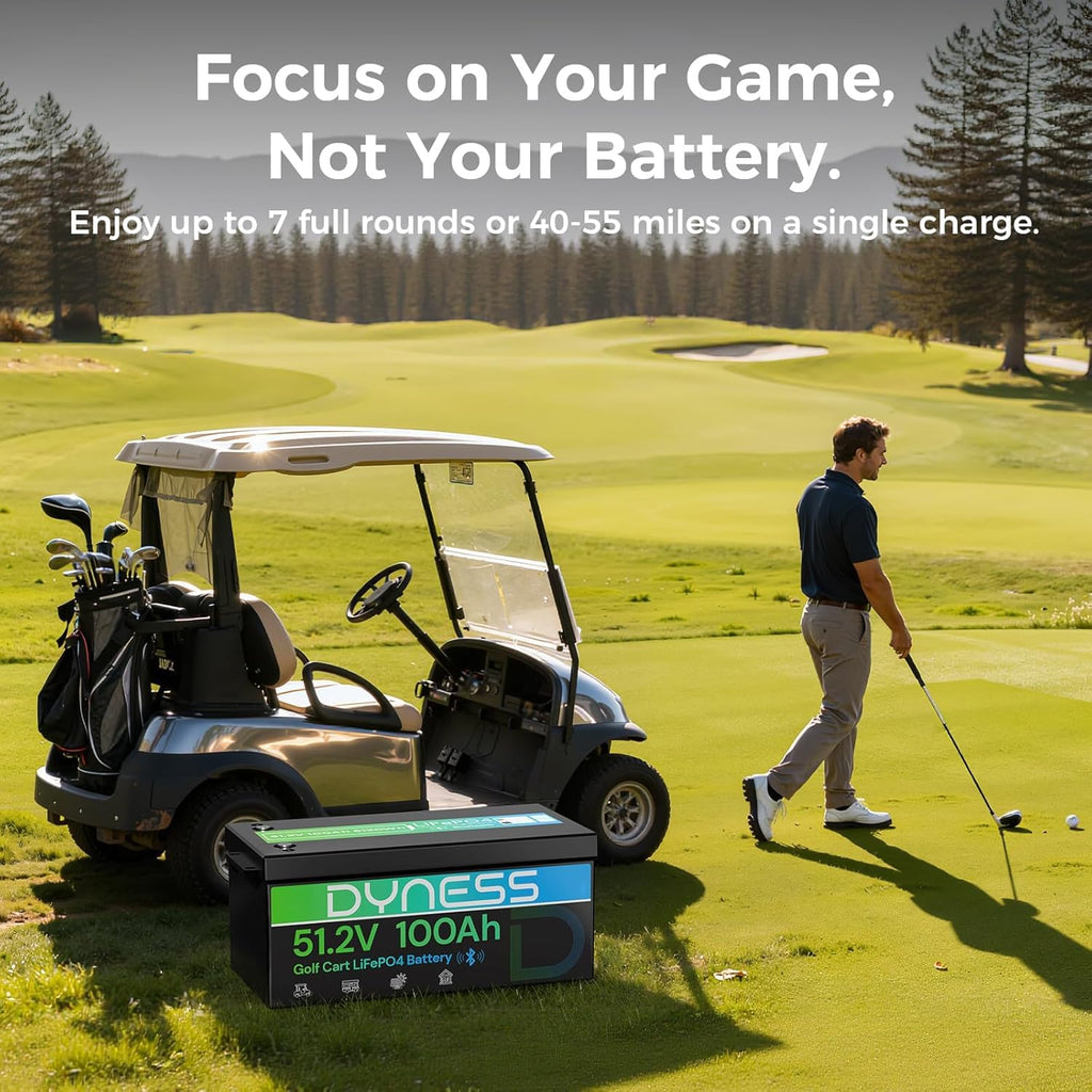 48V 100Ah Lithium Golf Cart Battery with Charger L536