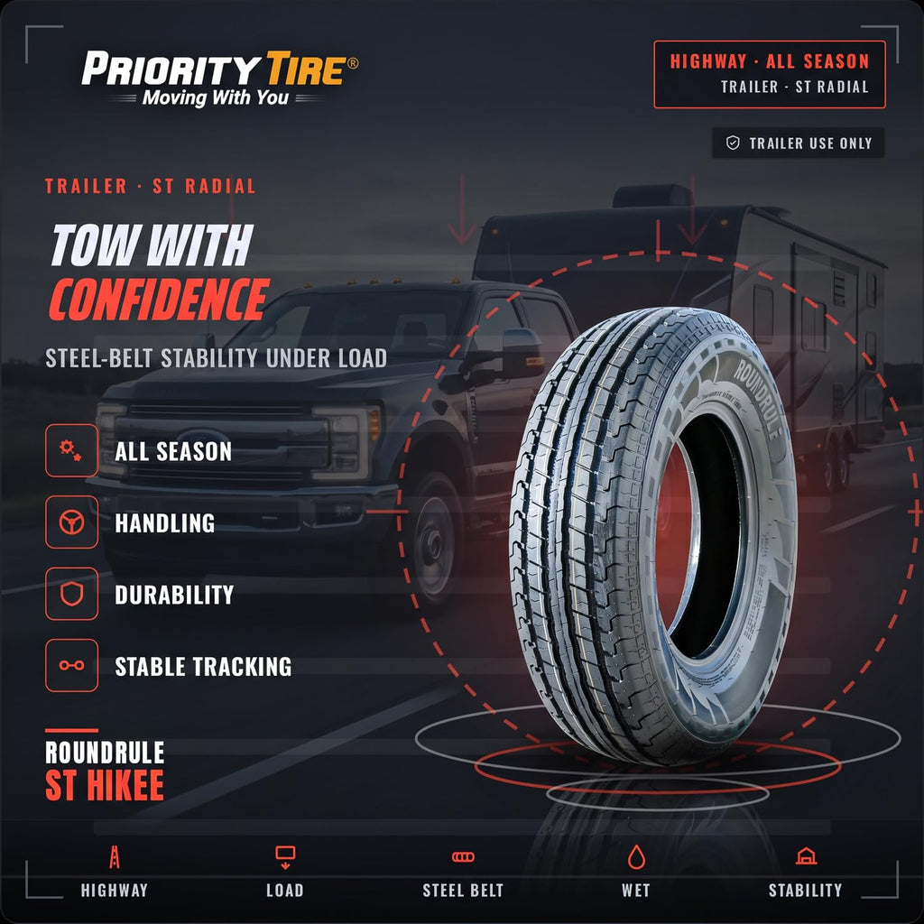 ST205/75R15 All Season 8 Ply Semi-Steel Tire Z309