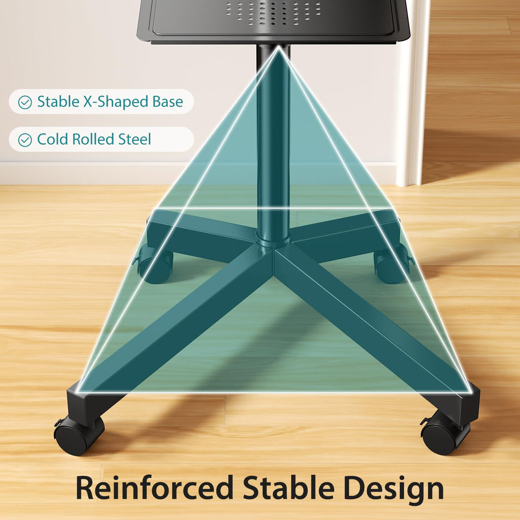Rolling TV Stand with Wheels for 23-60 Inch Screen T484114