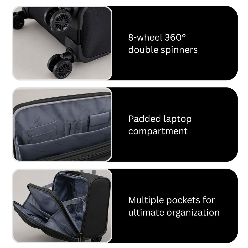 Carry-On Spinner Briefcase H3284