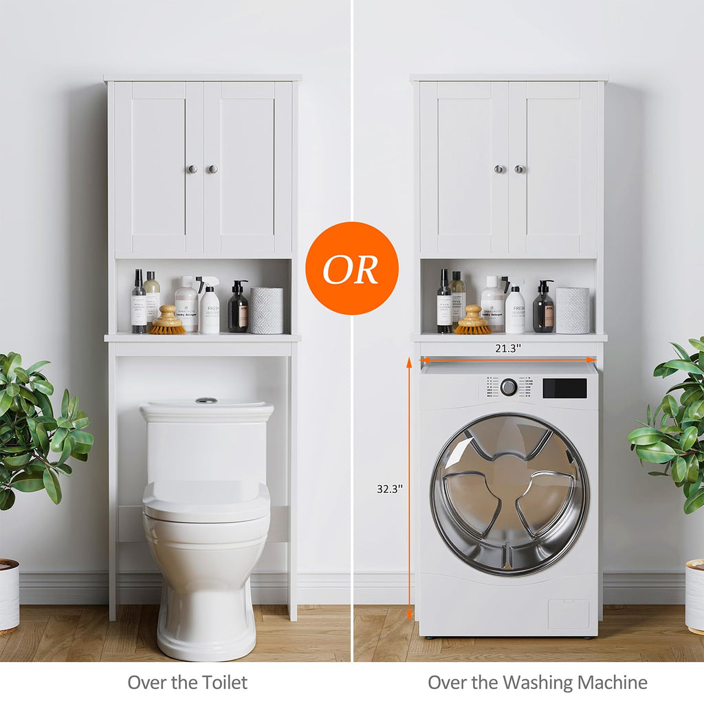 Over the Toilet Storage Cabinet, White G984