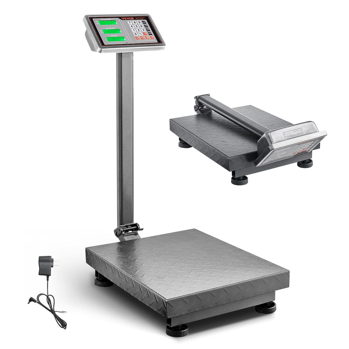 660 lbs Stainless Steel Digital Platform Scale E654368