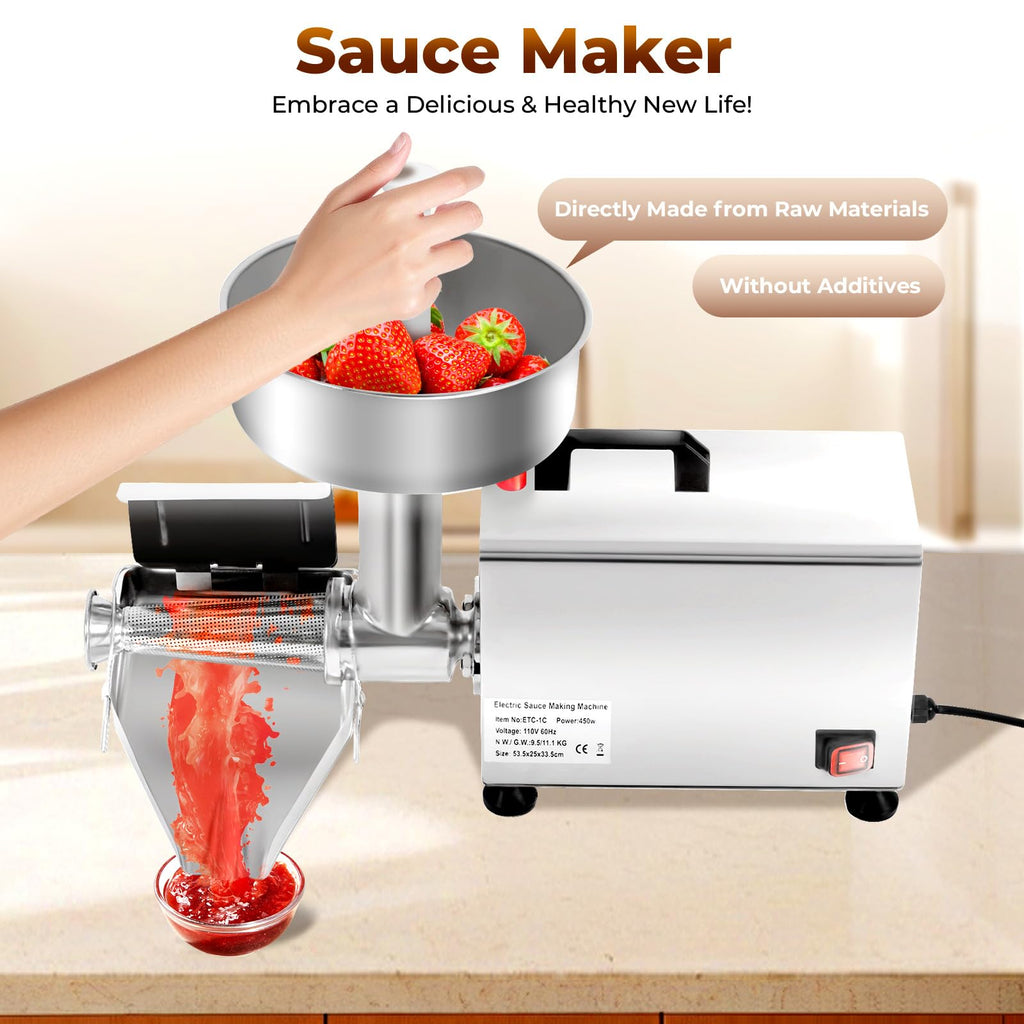 450W Stainless Steel Tomato Strainer Machine A87189