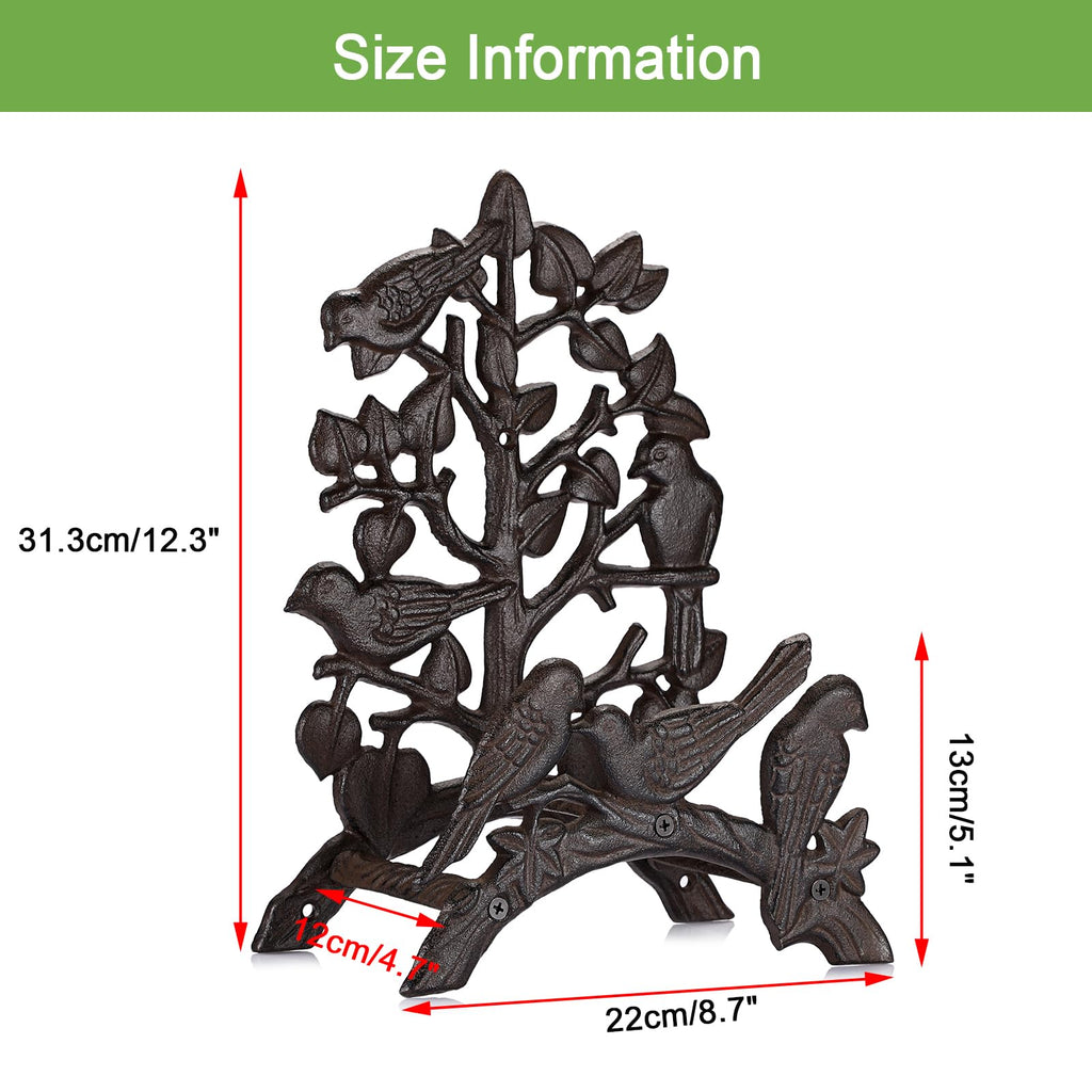 Cast Iron Wall Mount Garden Hose Holder V96911