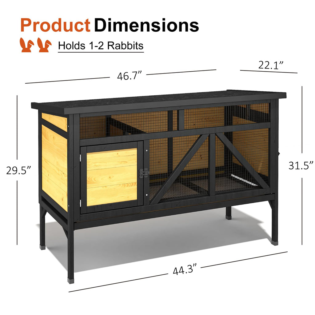 46.7" Rabbit Cage K245416