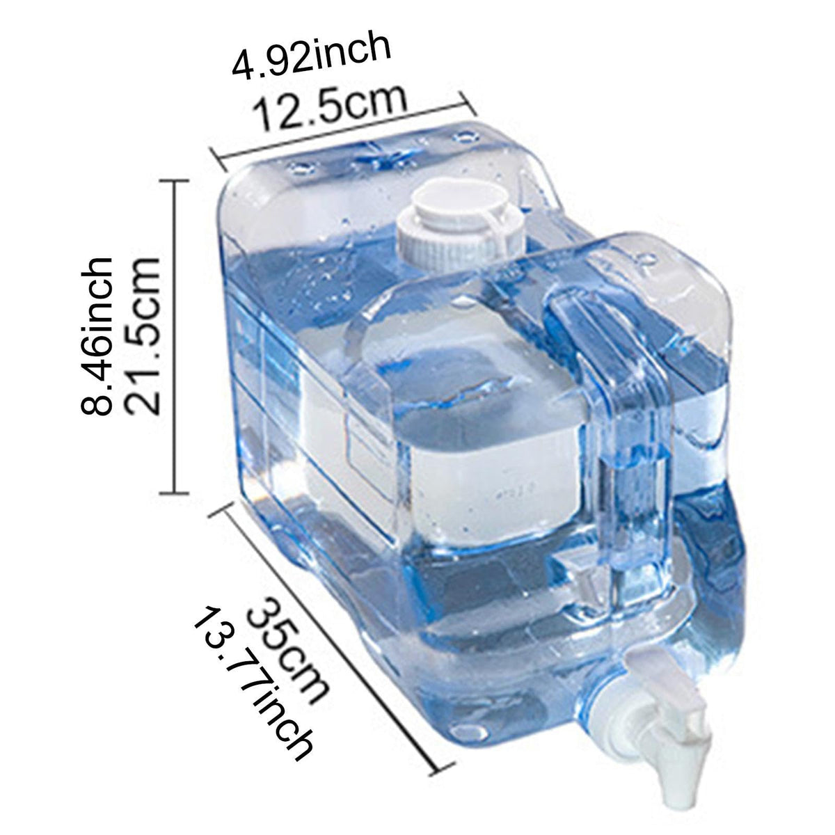 5.7L Water Container with Lid and Handle P839014