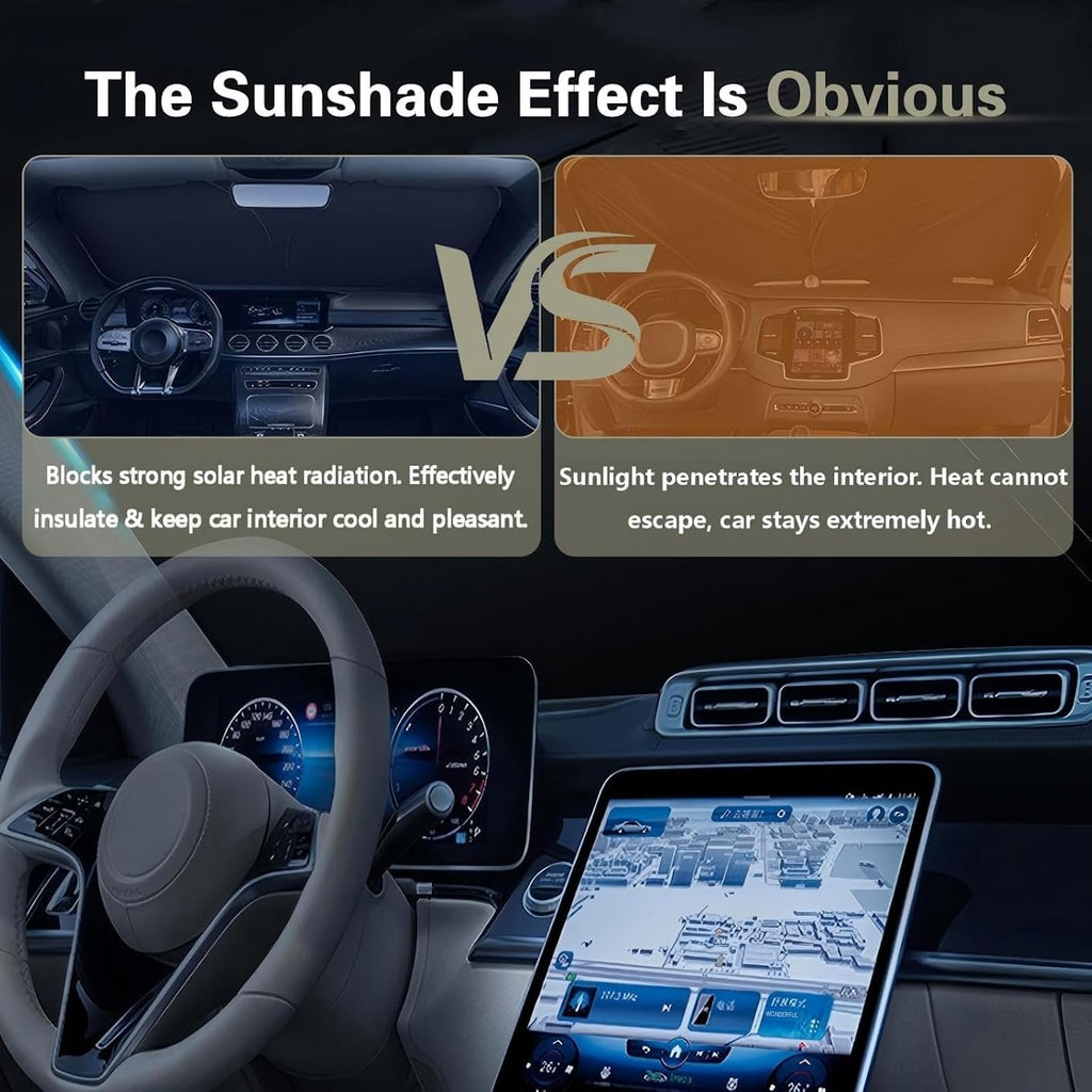 Front Window Sunshade Reflective Foldable Y70285
