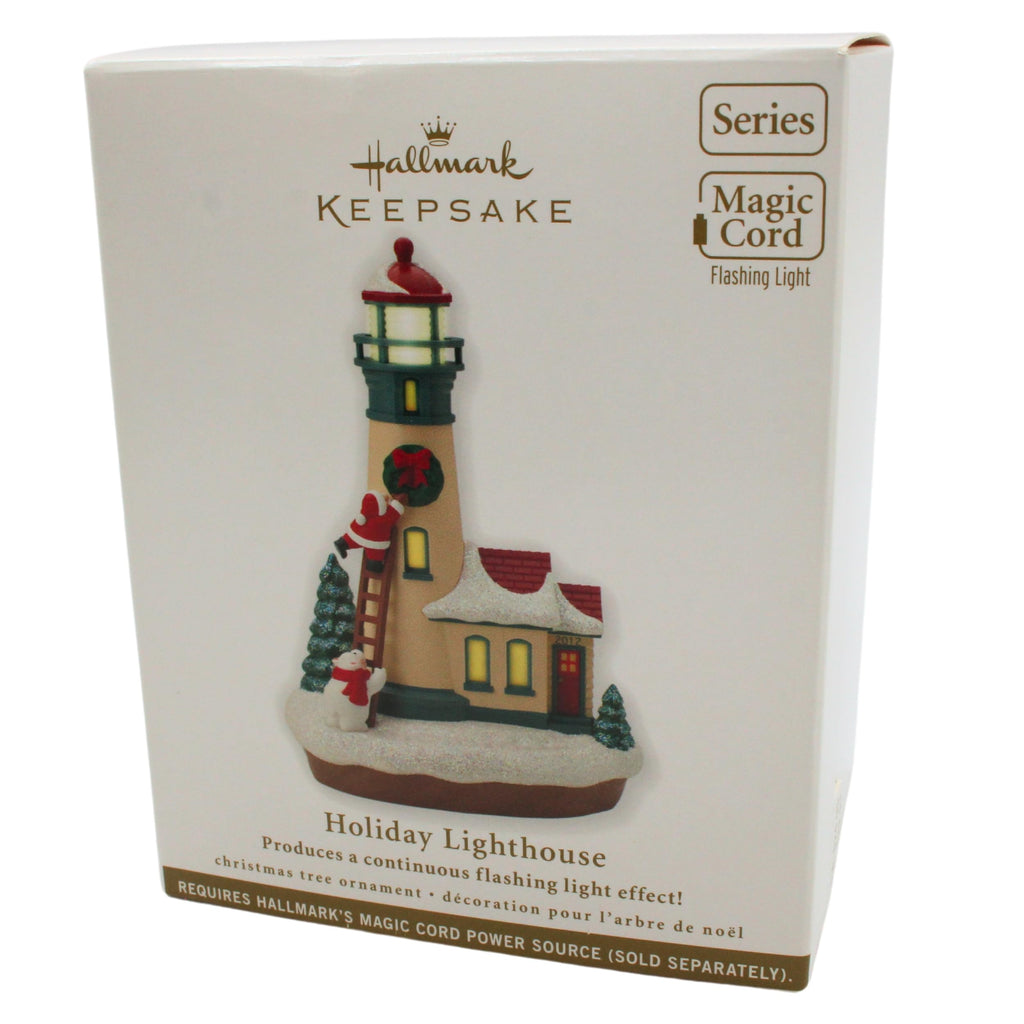 Holiday Lighthouse Ornament N5167