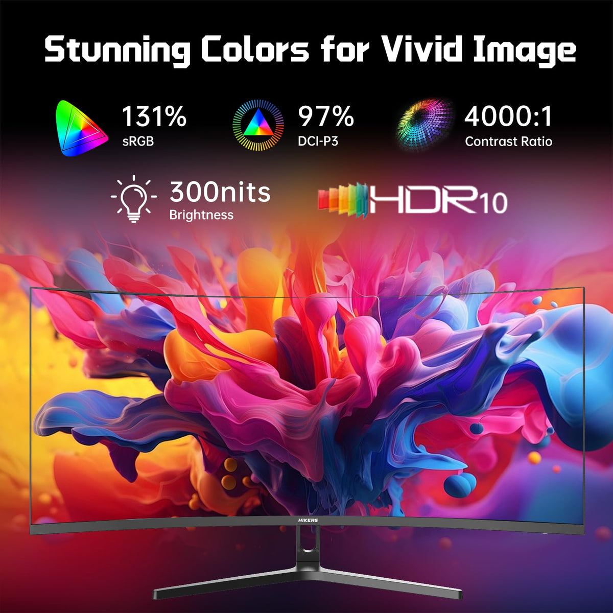 34 Inch Curved Gaming Monitor UWQHD 200Hz B70880