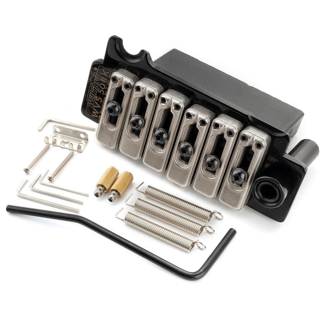 Black 2-Point Electric Guitar Tremolo Bridge D940830