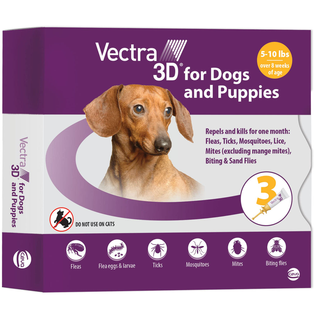 Flea and Tick Prevention for Extra Small Dogs 5-10 lbs G819480