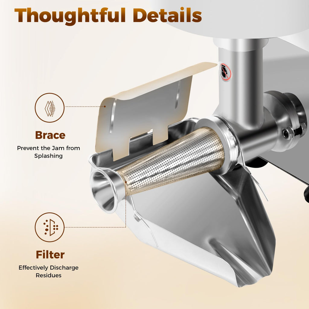 450W Stainless Steel Tomato Strainer Machine A87189