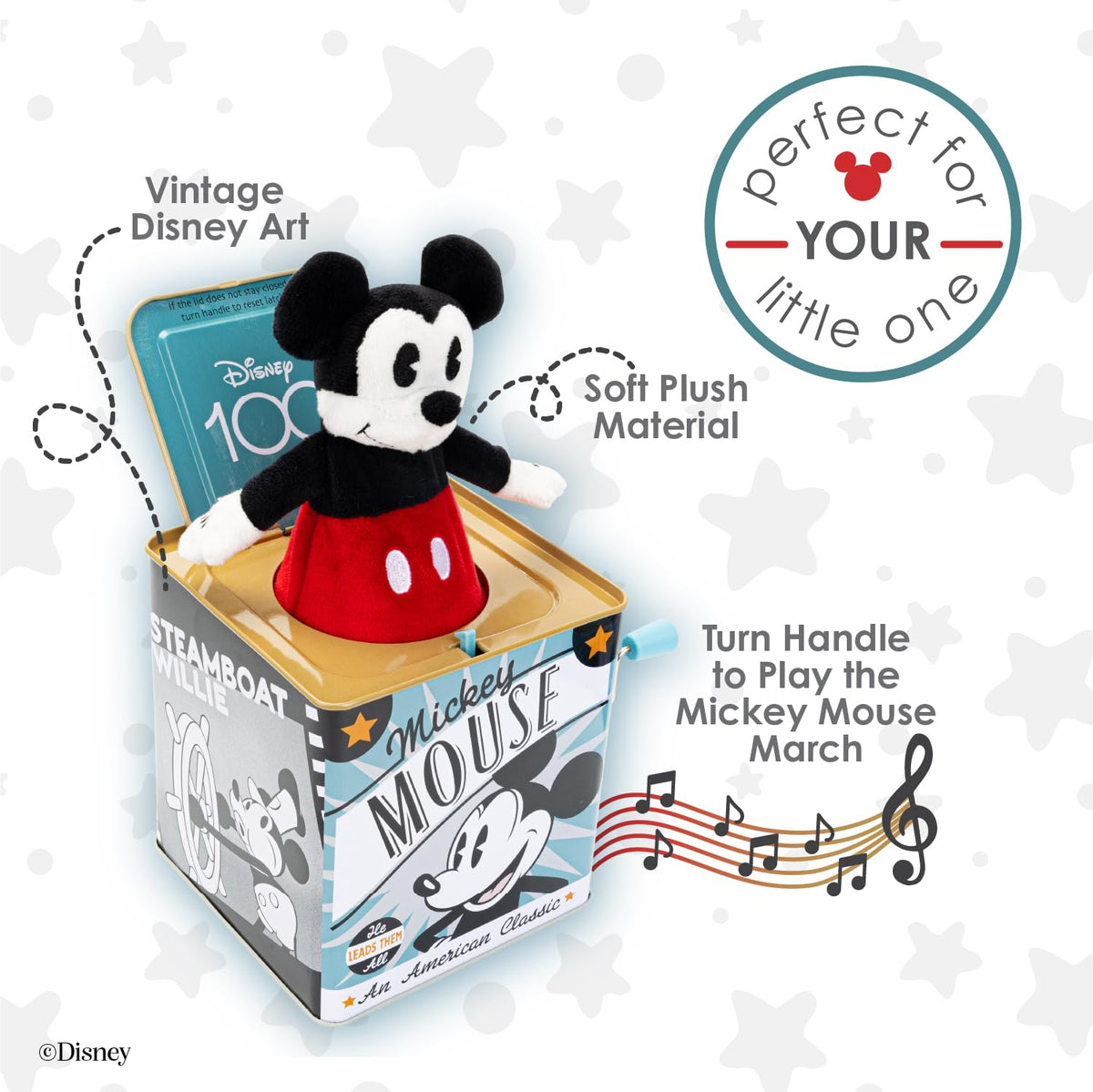 Musical Jack-in-The-Box Toys R859