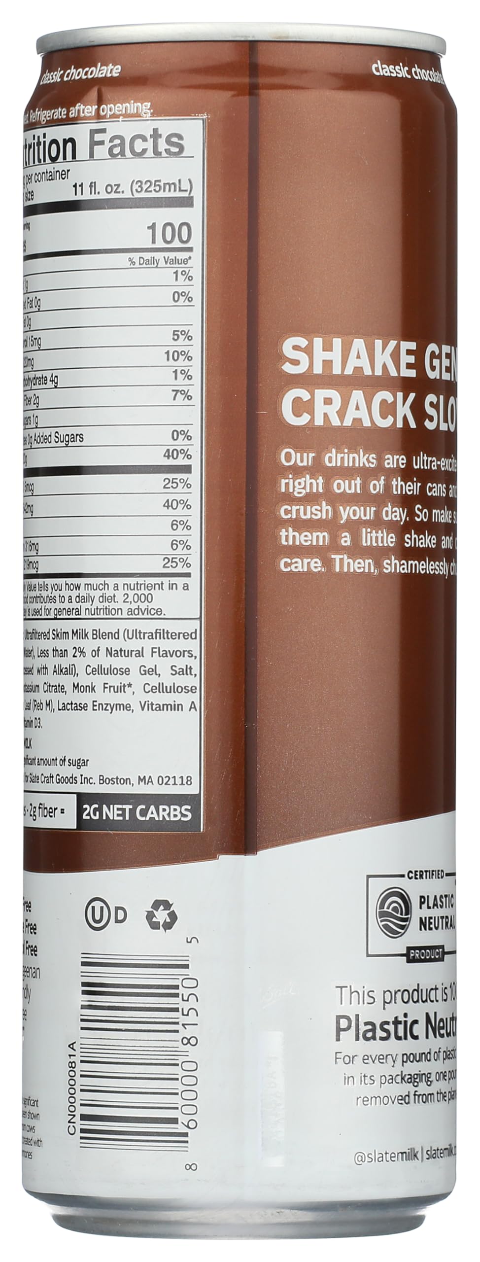 High Protein Chocolate Milk Shake 11 Fl Oz M525