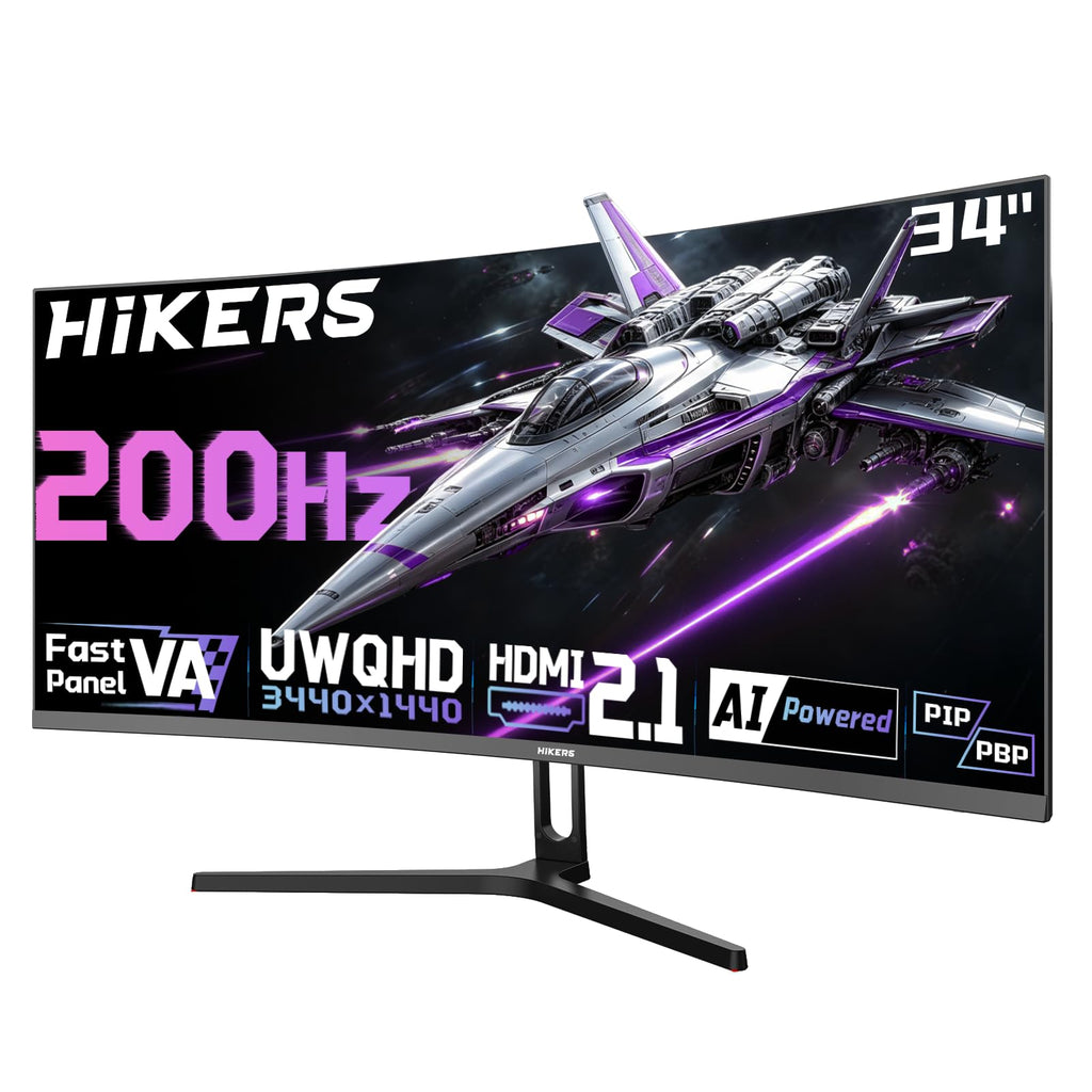 34 Inch Curved Gaming Monitor UWQHD 200Hz B70880