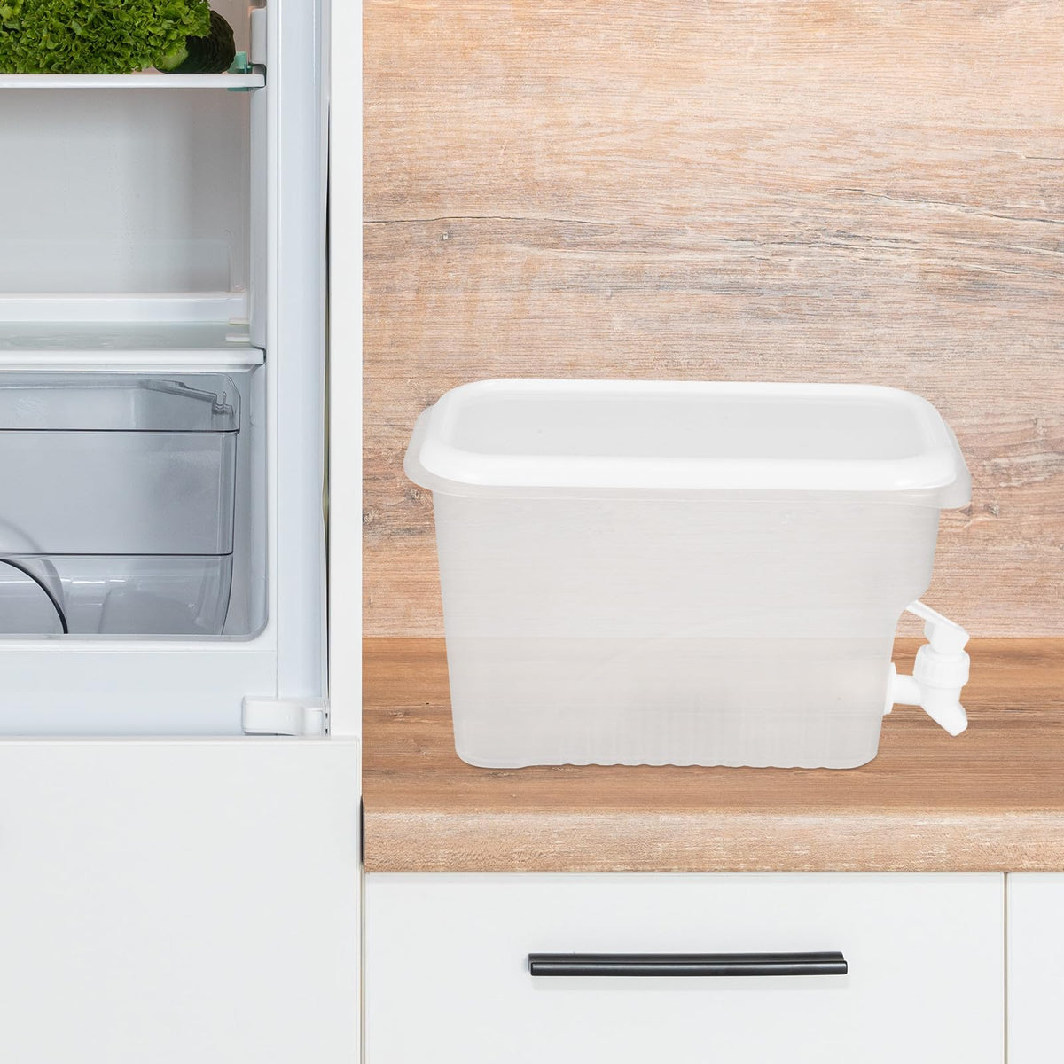 3.5L Plastic Beverage Dispenser with Faucet M452
