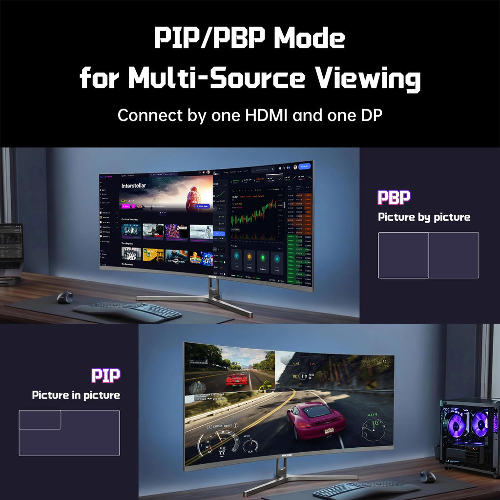34 Inch Curved Gaming Monitor UWQHD 200Hz B70880