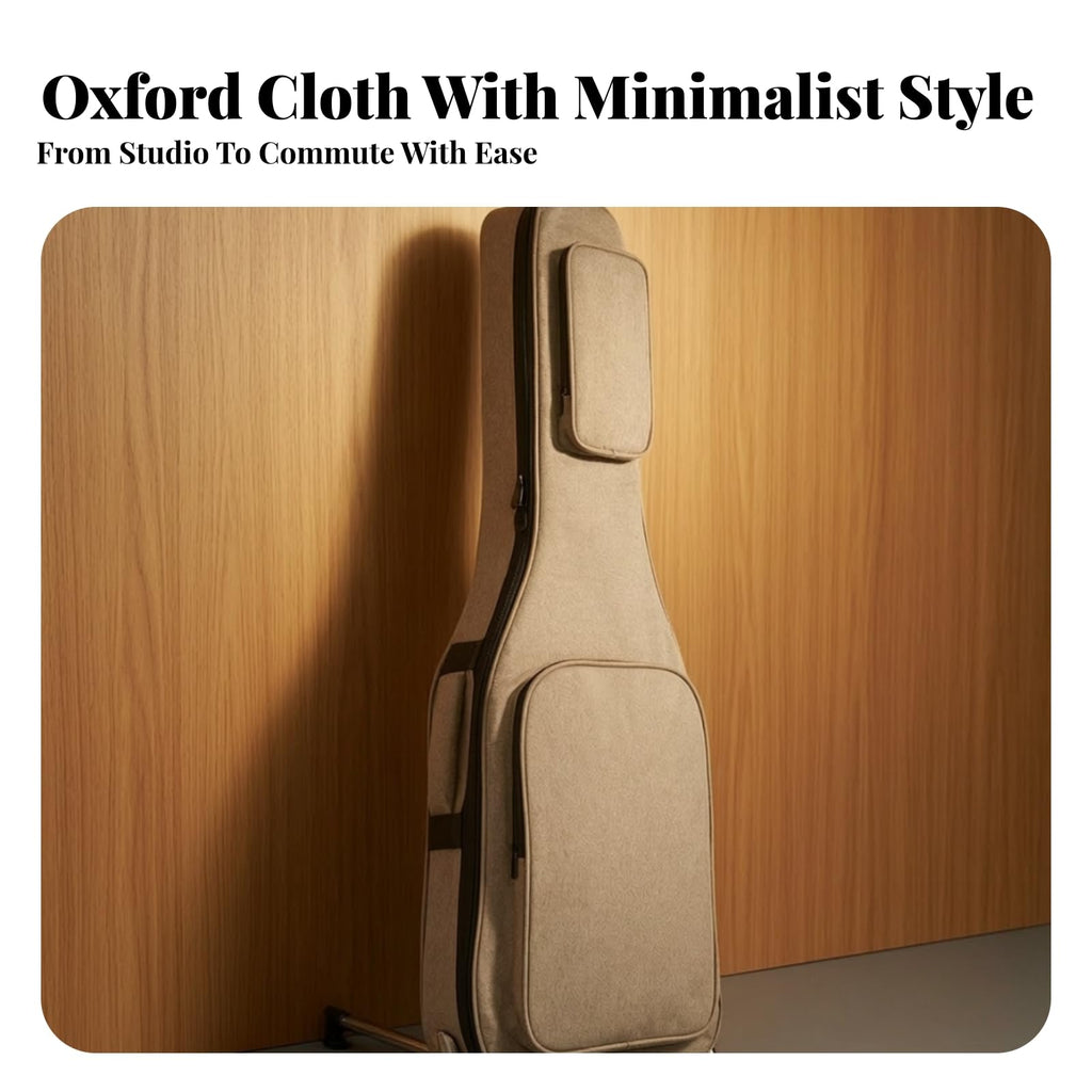 Electric Guitar Carrier Case with 15mm Padding Oxford Cloth Gig Bag Z9735