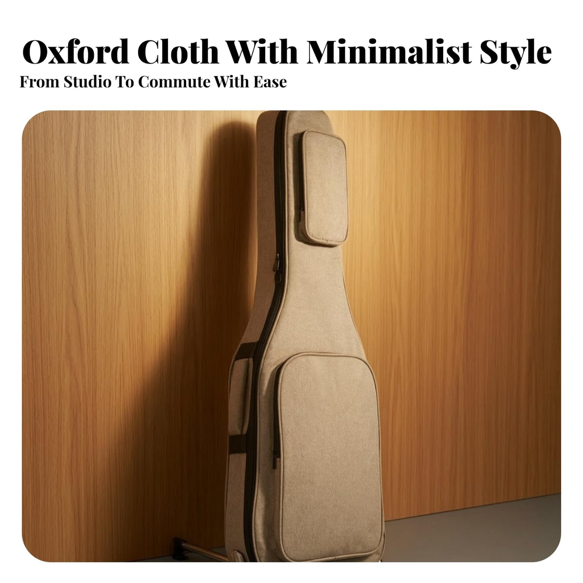 Electric Guitar Carrier Case with 15mm Padding Oxford Cloth Gig Bag Z9735