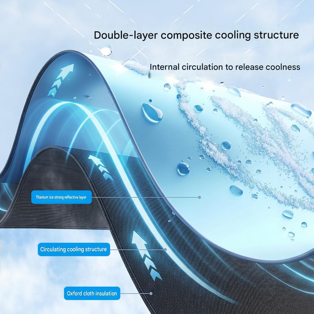Front Window Sunshade Reflective Foldable Y70285