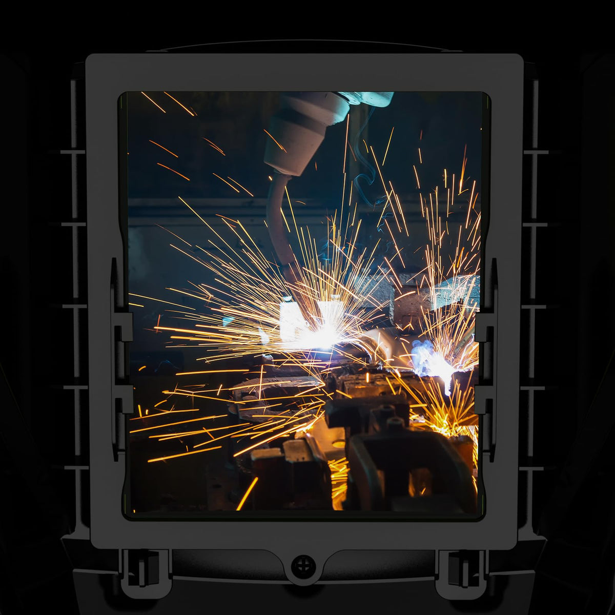 Auto Darkening Welding Helmet OD10+ Large Viewing Protective Mask X2446