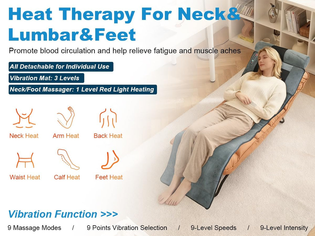 Full Body Massage Mat with Heat E700011