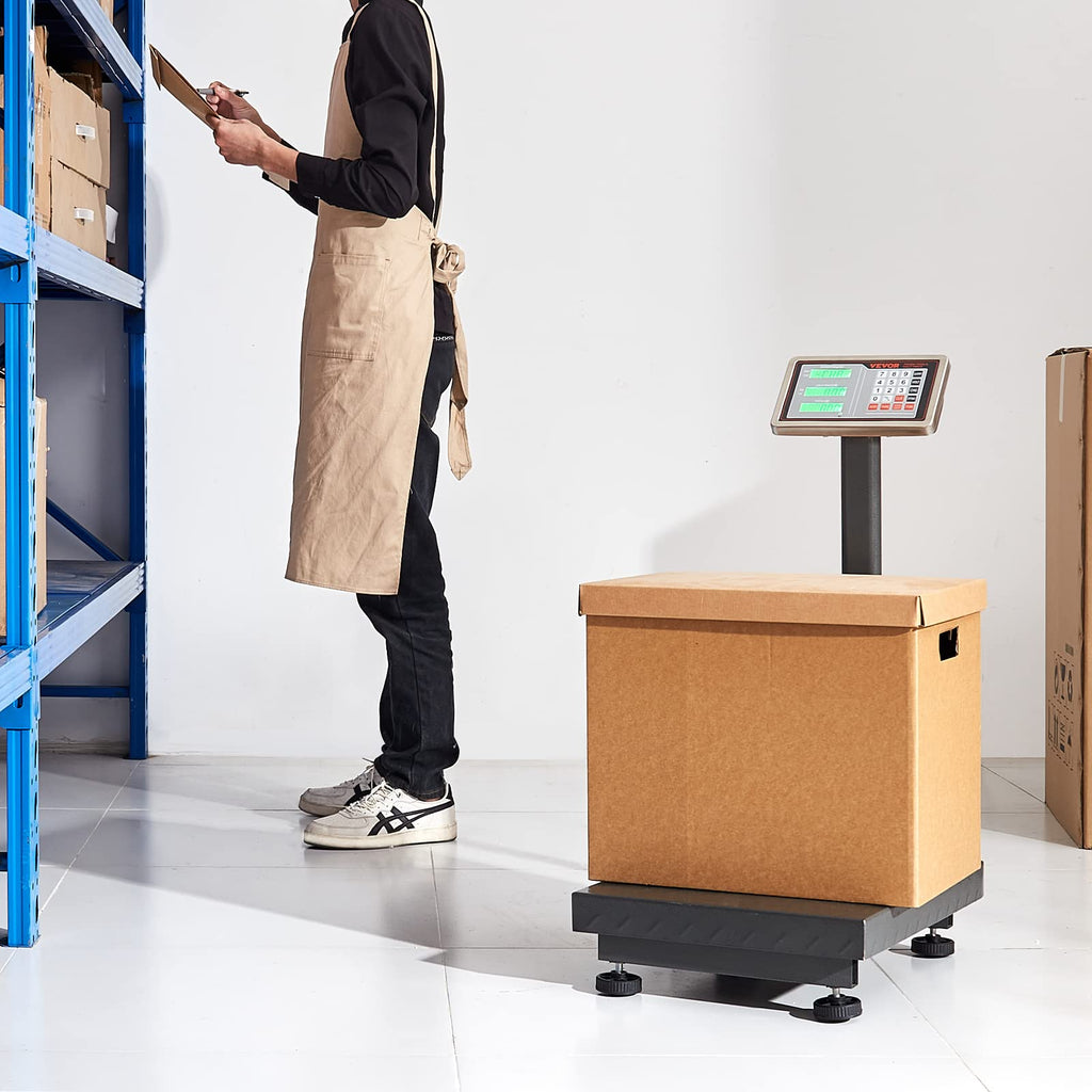 660 lbs Stainless Steel Digital Platform Scale E654368