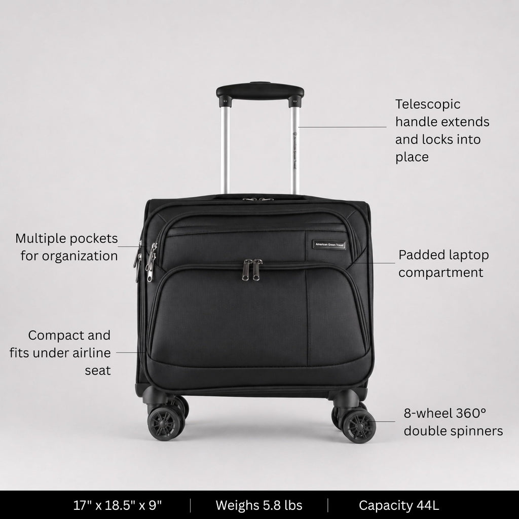 Carry-On Spinner Briefcase H3284